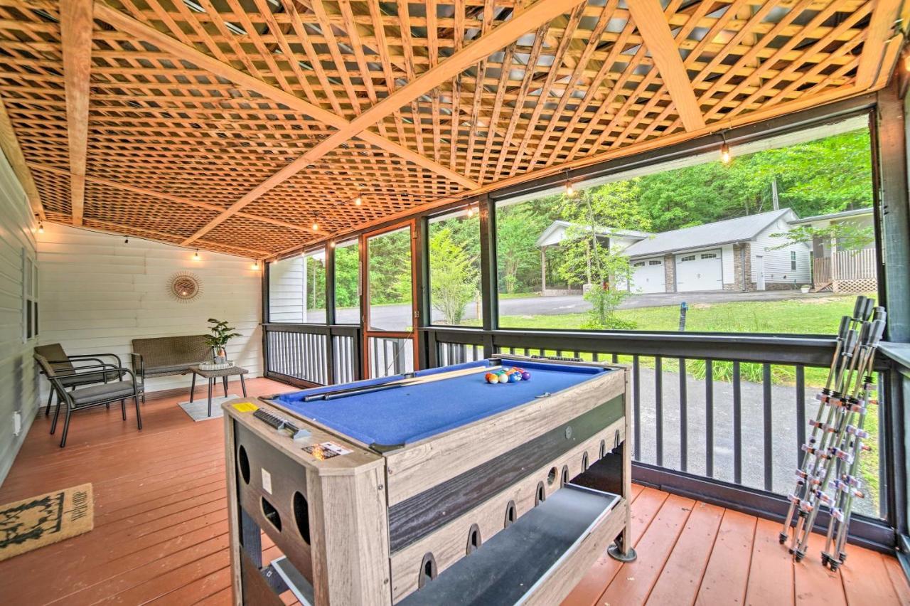 Creekside Ranch With Porch About 2 Mi To Pkwy Villa Pigeon Forge Buitenkant foto